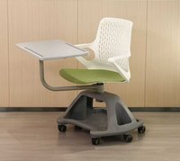 Chaise d'étude scolaire Guangwei avec tablette d'écriture pour salle de classe moderne, bureau et formation