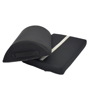 Coussin de repose-pieds rectangulaire ajustable en mousse à mémoire de forme tissée de haute <span class=keywords><strong>qualité</strong></span> pour la maison, le bureau, l'allaitement, le soutien corporel, les voyages en avion et l'hôtel - Product Image 5