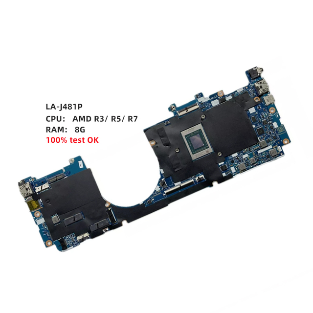 GPR31 LA-J481P for Envy X360 13-AY Laptop Motherboard With R3-4300 R5-4500 R7-4700 CPU 8GB-RAM SPS L94489-601 L94490-601