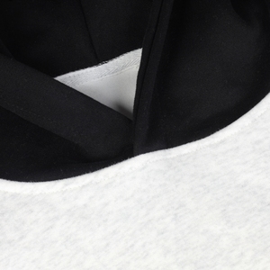 Sweat à capuche personnalisé de haute qualité avec logo imprimé, en coton 100% pur, lourd et confortable, coupe courte pour homme - Product Image 5