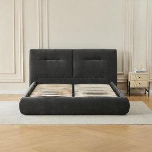 Cheap Price Comfortable Home Furniture Double Size Multi Functional Soft Leather Bedroom Storage Bed - Product Image 5