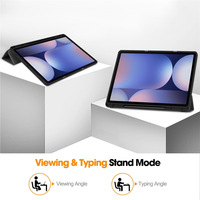 Ealysun casing Tablet lembut TPU, untuk Tab S8 Ultra 14.6 inci SM-X900/SX906 2022 dengan pemegang pena cetakan pribadi