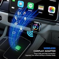 Adaptador Inalámbrico Portátil para Carplay con Compatibilidad Universal con Android Auto y para Apple Car Play Smart Box Dongle