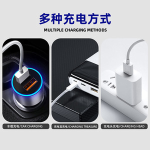 ไฟฉายแบบชาร์จไฟแบบพกพา 12W LED ABS ไฟแคมป์ปิ้งหรี่แสงได้แสงกลางแจ้งสำหรับตกปลากลางคืน - Product Image 5