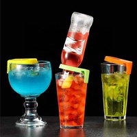 Boucle de bouteille de bière en plastique, porte-verre à vin, bord de tasse, porte-bouteille de Cocktail, Clips