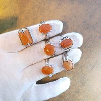 Divers bijoux en pierre naturelle pour le commerce extérieur transfrontalier, exportation, fabrication de bijoux artisanaux, boîte mixte brute, fabricant en stock, vente directe, alliage