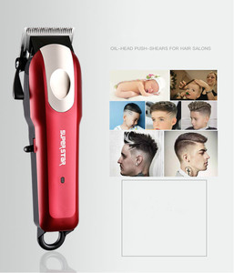 LCD Cordless Zero Notch T-blade Hair Clipper Contour Instrument Salon Scissors USB Charging Barber Men's Razor