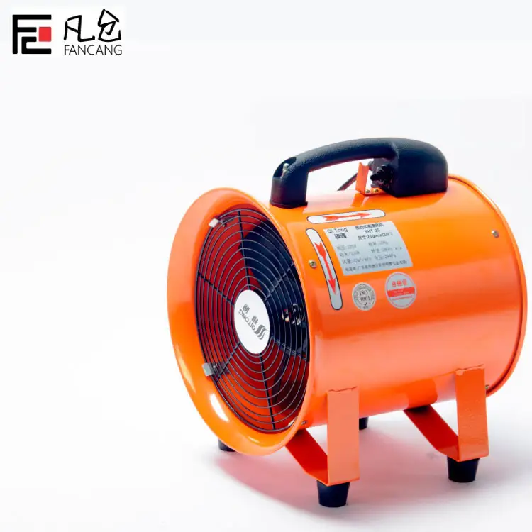 Aspiratore ventilatore a flusso assiale dispositivo di ventilazione portatile ventilatore a flusso assiale 12 pollici 300MM