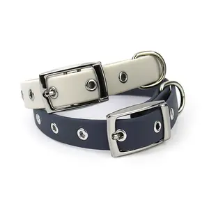 OEM/ODM Wholesale Soft PVC Waterproof Dog Buckle Collar Adjustable Pet Collar For Miniature/Small/Medium Dogs Products Supplies