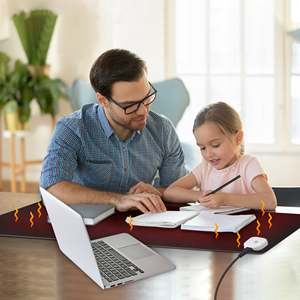 Bàn làm nóng Pad, ấm Chuột Mat lớn bàn phím điện nóng tay ấm hơn cho văn phòng Máy tính để bàn máy tính bàn làm việc Quà Tặng - Product Image 4