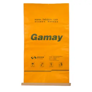 China supplier BOPP lamination package animal feed bag pp plastic animal feed bag