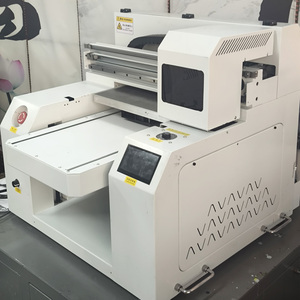 เครื่องพิมพ์ยูวีแบบแท่นราบอัตโนมัติ หัวพิมพ์คู่ TX800 XP600 แท่นสุญญากาศ ระบบหมุนเวียนหมึกขาว สำหรับพิมพ์ฉลาก การ์ด เคสมือถือ รุ่นใหม่ - Product Image 5