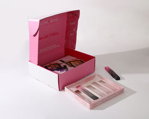 Empaque Personalizado para Comercio Electrónico, Caja de Cartón Corrugado Tipo B/E con Cierre Automático y Caja Interior Rígida para Regalo, OEM - Product Image 3