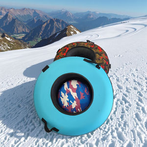 Tube de neige gonflable robuste de <span class=keywords><strong>bonne</strong></span> qualité avec caoutchouc et PVC pour la sécurité des enfants et des adultes Traîneau à neige de sport d'hiver - Product Image 3