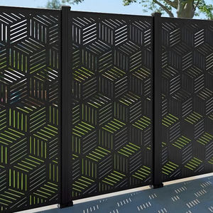 Hoge Kwaliteit Aluminium Muur Laser Gesneden Hek Roestvrij Staal Plaat Lasergesneden Buitenmuur Grille Decoratieve Plaat - Product Image 6