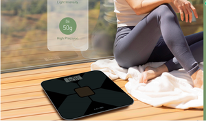 सौर ऊर्जा संचालित डिजिटल बाथरूम पैमाने उच्च सटीकता इलेक्ट्रॉनिक शरीर वजन पैमाने ऊर्जा की बचत घर के लिए व्यक्तिगत वजन मशीन - Product Image 2