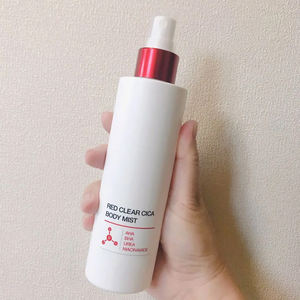 Spray Corporal Calmante de 200 ml con Microfibra Roja Transparente y Centella Asiática, Productos de Belleza Coreanos para el Cuidado de la Piel - Product Image 3