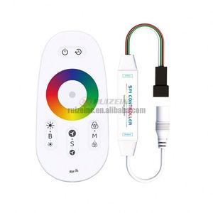 Mini contrôleur de couleur LED Pixel lampe Dream Dimmer 2.4G RF télécommande tactile sans fil pour DC <span class=keywords><strong>5</strong></span>-24V 12V bandes lumineuses adressables - Product Image 3