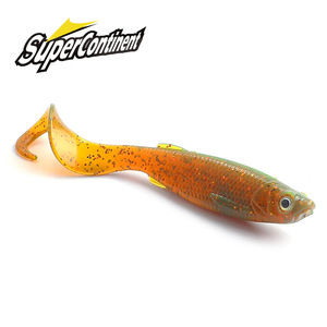 Señuelo de Pesca Supercontinent Swimbait Shad S-Tail, Cebo Suave de 5cm/6.5cm para Pesca de Lúcio, Lucioperca y Depredadores, con Ojos 3D - Product Image 1