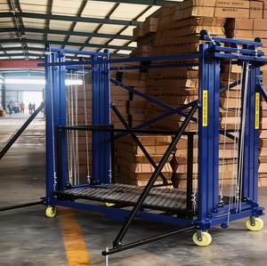 Andamio Eléctrico Multifuncional, <span class=keywords><strong>Elevador</strong></span> y Plegable, Andamios Elevadores de 6 m para Construcción - Product Image 4