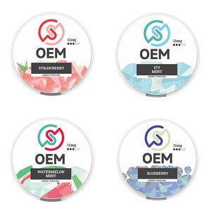 2026 OEM Portable ABS Plastic Snus <b>Cans</b> EU/USA Version <b>Coffee</b> & Energy Pouches Box Customized Color Logo Printing - Product Image 6