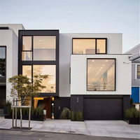 D-top CE NFRC ROHS fenêtre à panneau fixe en aluminium baie vitrée fixe en aluminium grande fenêtre fixe pour la maison
