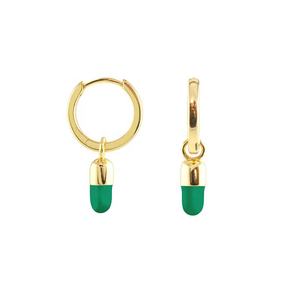 2025ใหม่ต่างหูเม็ดยาฮักกี้แบบเย็นหลากสีสุดเพอร์เฟกต์ - Product Image 4