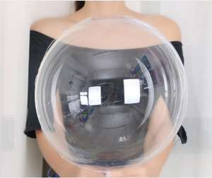 Globos Transparentes de Rosas LED Tipo Burbuja <span class=keywords><strong>Bobo</strong></span> de 12, 20, 24 y 36 Pulgadas para Decoración de Fiestas - Product Image 4