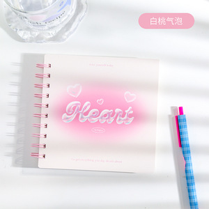 Nhỏ tươi Ins rô máy tính xách tay tóm tắt máy tính xách tay cuộn dây máy tính xách tay loạt vuông nhỏ ngọt ngào - Product Image 3