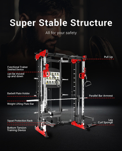 Todo en uno Gym Smith Machine 2024 Profesional Multifuncional Entrenamiento de levantamiento de pesas Smith Minolta Fitness Máquina de ejercicio - Product Image 2