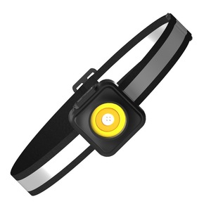 Linterna frontal Cob recargable de 2000 mAh con brillo ajustable, luz para ciclismo y pesca al aire libre, alcance de 100-199 m con cable de carga - Product Image 2