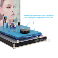Support d'affichage moderne en acrylique LED personnalisé APEX pour cosmétiques, parfums, cils, rouges à lèvres et maquillage - Utilisation en magasin de détail