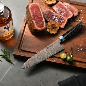 มีดเชฟพ่อค้าเนื้อทองแดง33ชั้นชั้นคมสำหรับมืออาชีพ - Product Image 5
