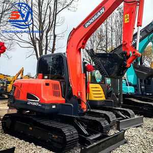 Mini pelle sur chenilles d'occasion au meilleur prix Doosan DX60-9C de construction de haute qualité Excavatrice sur chenilles DX60-9C d'occasion à vendre - Product Image 2
