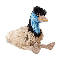 Émeu en peluche personnalisé, 30 cm, assis, pour cadeau