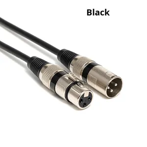 Xlr Nam Để Nữ Đồng 2A Cân Bằng Cáp Âm Thanh IP67 Xếp Hạng 220V Vòng Cho Âm Thanh Trộn Giao Diện Điều Khiển Loa Microphone - Product Image 3