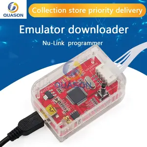 Programador NuMicro ICP Nu-Link Nu Link Nuvoton ICP emulador descargador compatible con programación en línea/fuera de línea chips de la serie M0/M4