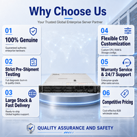 Server Rak Database 1U PCIe Gen5 Expansion R660xs dengan Bays NVMe Hot Swap, Prosesor Ganda, 16 DIMM DDR5, Latensi Rendah