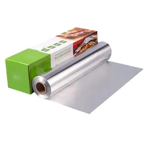 Heat Resistant BBQ Cooking Aluminium Foil Roll 8006 Aluminum Foil Food Grade From China Supplier