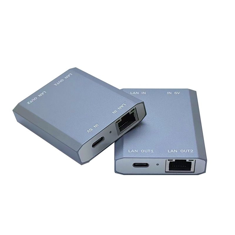 เอาต์พุต Type-C + เอาต์พุตพอร์ต Ethernet RJ45