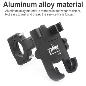 Supporto per telefono in alluminio per installazione gratuita supporto per bicicletta per <span class=keywords><strong>fuoristrada</strong></span> - Product Image 5