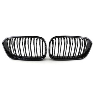 Calandre de pare-chocs avant pour <span class=keywords><strong>BMW</strong></span> série <span class=keywords><strong>1</strong></span> F20 2015-2018 Impression par transfert d'eau <span class=keywords><strong>Grille</strong></span> de ventilation de radiateur en ABS - Product Image 1