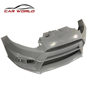 ชุดแต่งกันชนหน้า New Face Kit สำหรับปี 2012-2014 แบบมีห่วงลากจูง สไตล์ RS วัสดุ PP สำหรับตกแต่งภายนอกรถยนต์ - Product Image 5