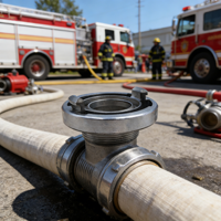 Vente directe du fabricant : Raccord rapide Storz pour tuyau d'incendie en alliage d'aluminium/acier inoxydable de 2 pouces – Équipement de lutte contre l'incendie allemand