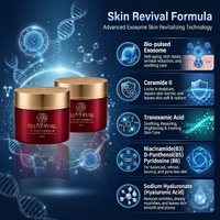 Crema Nutritiva Revive Pure con Exosomas de Embrión de Pollo Bio-Natural, Beneficios Antienvejecimiento para Todo Tipo de Piel - Belleza de Alta Gama