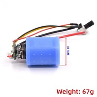 Moteur miniature sans balais DC 74V/111V 12V 200W ultra-puissant 130000 tr/min avec turbine en alliage d'aluminium et ventilateur turbo à canalisation pour DIY
