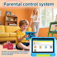 Tablette éducative pour enfants de 10,1 pouces, Android 12.0, processeur Intel Octa Core, 3 Go + 64 Go de stockage, Wi-Fi, type-C, étui en EVA, nouvelle
