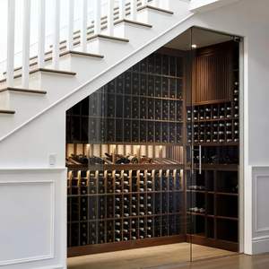 Bodega <span class=keywords><strong>de</strong></span> Vinos Profesional Personalizada <span class=keywords><strong>de</strong></span> Acero Inoxidable, Refrigeración Moderna para el Hogar, Muebles para Bodega, Hotel, Debajo <span class=keywords><strong>de</strong></span> las Escaleras - Product Image 5