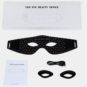 Máscara de ojos con luz roja al por mayor, dispositivo de belleza para las ojeras, hinchazón, colágeno, mejora el rejuvenecimiento de la piel - Product Image 6