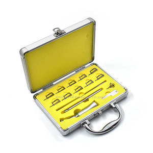 Kit de Recorte de Esmalte Interproximal Dental, Tiras de Lija Metálicas, Cintas Métricas, Corrección Manual del Espacio Interdental, Materiales Dentales - Product Image 1